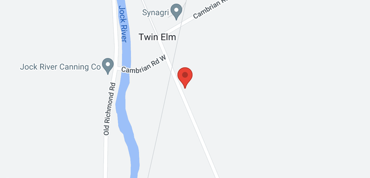 map of 3620 TWIN ELM ROAD